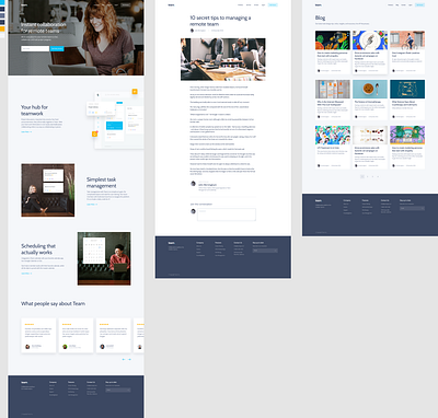 Team App Design uiux web design