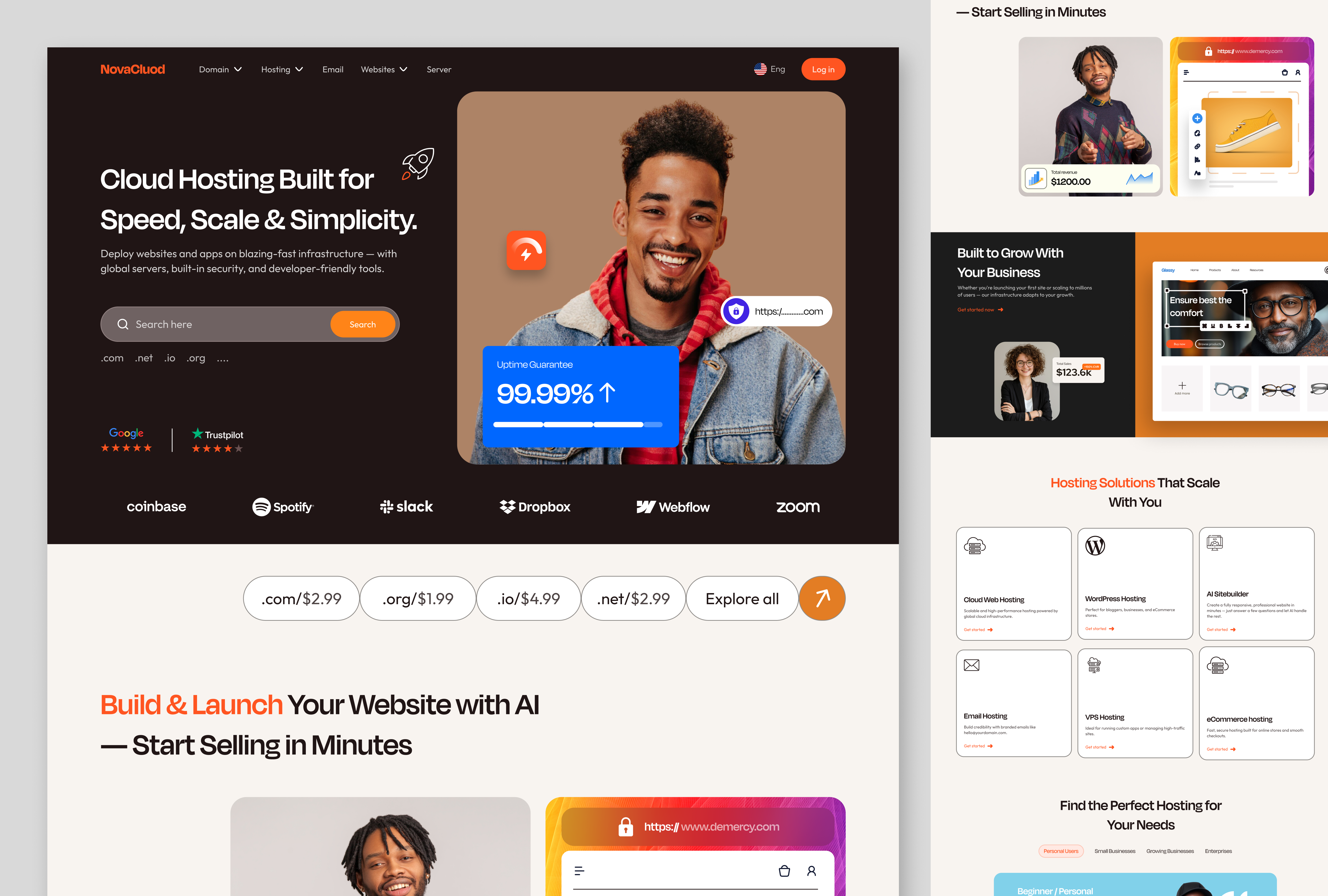 NovaCloud; Hosting website Design ai web builder best website for hosting cloud hosting website clound hosting hosting hosting landing page hosting service hosting uiux hosting web design hosting website hosting website design landing page landing page design web design website design website for hosting service wordpress hosting
