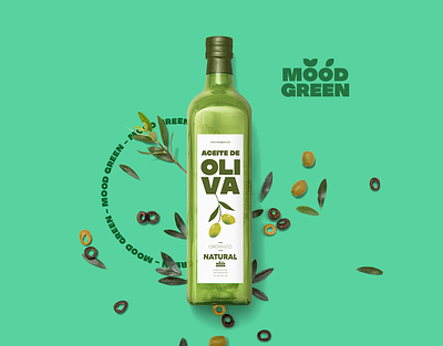 Mood Green - Branding & Social Media branding design graphic design green health logo nuts seeds