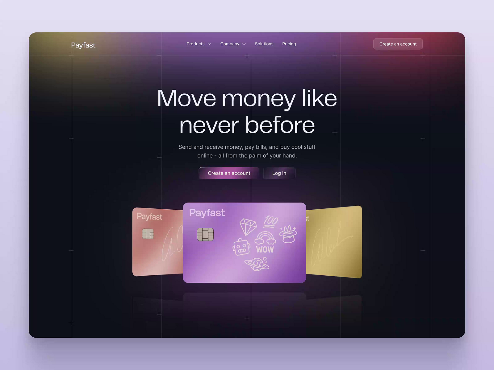 Payfast - Smart Finance Service Landing Page UI by Ofspace UX/UI on ...