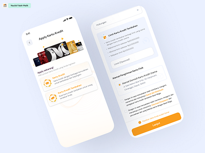 Apply Kartu Kredit Tambahan Bank Mega 🧑🏻‍🦱👵🏻💳 bank mega m smile mobile banking ui ux
