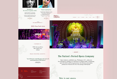 Opera Lafayette — UX/UI Website Redesign branding casestudy dribbble illustration interactiondesign operalafayette performingarts responsiveweb typography ui uidesign uxdesign uxui webredesign