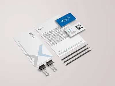 Stationery design demo blue business business card card dribbble envalope graphic design letterhead minimal minimalist paper stationery