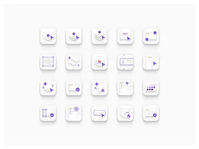 Featured icons — Untitled UI featured icons iconography icons illustration ui design ui kit