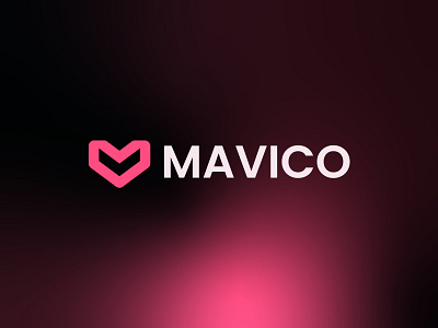 MAVICO - M Lettermark Logo Design for Crypto, and Web3 Brand app icon branding defi logo fintech identity forward thinking lettermark logo logo logo design logo design expert logo design specialist logo designer m letter logo m logo saas brand security logo startup identity tech forward tick mark web3 logo