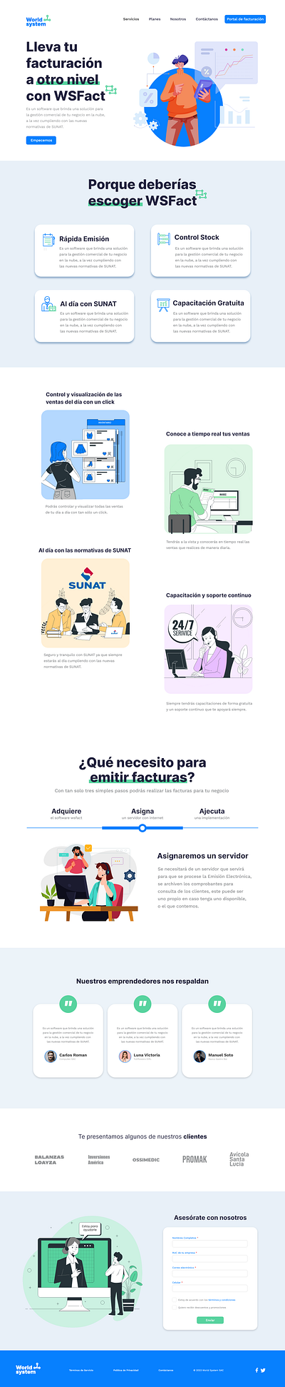 Wolrd System - Web Design accounting branding design graphic design illustration ui ux vector web webdesign