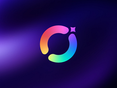 Colored Variation for Orbtiva logo brand design brand identity branding consultancy design firm logo marketing minimal modern logo o logo orbit logo orbital
