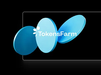 Tokens Farm - Web3 Platform branding crypto defi logo motion graphics tokens ui web design web3
