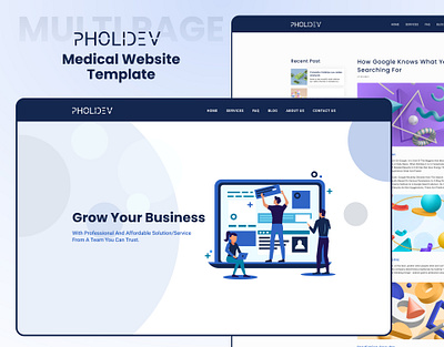 Pholidev – Business Agency Bootstrap Website Template agency template agency website agency website template bootstrap bootstrap website bootstrap website template branding business agency business agency template business agency website business agency website template css3 design designtocodes illustration one page personal portfolio ui website template
