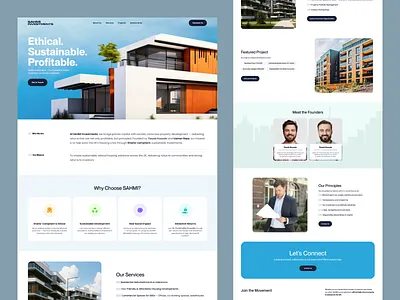 Real-estate Homepage custom design homepage landing page property homepage property website real estate property website realestate realestate homepage ui ui design ux web ui design