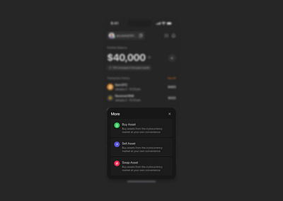 More Options. design fintech ui ui design ux ux design