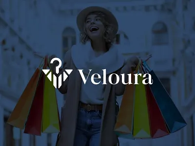 Veloura - Fashion Logo, Clothing Logo, Brand Identity brand identity branding brandinglogo clothing clothing brand clothing fashion logo clothing logo creative logo fashion fashion logo logo designer logo mark logobrand logodesign logomaker minimalistlogo shopping logo veloura
