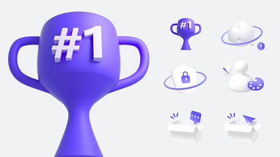 Empty State_ICON 3d c4d