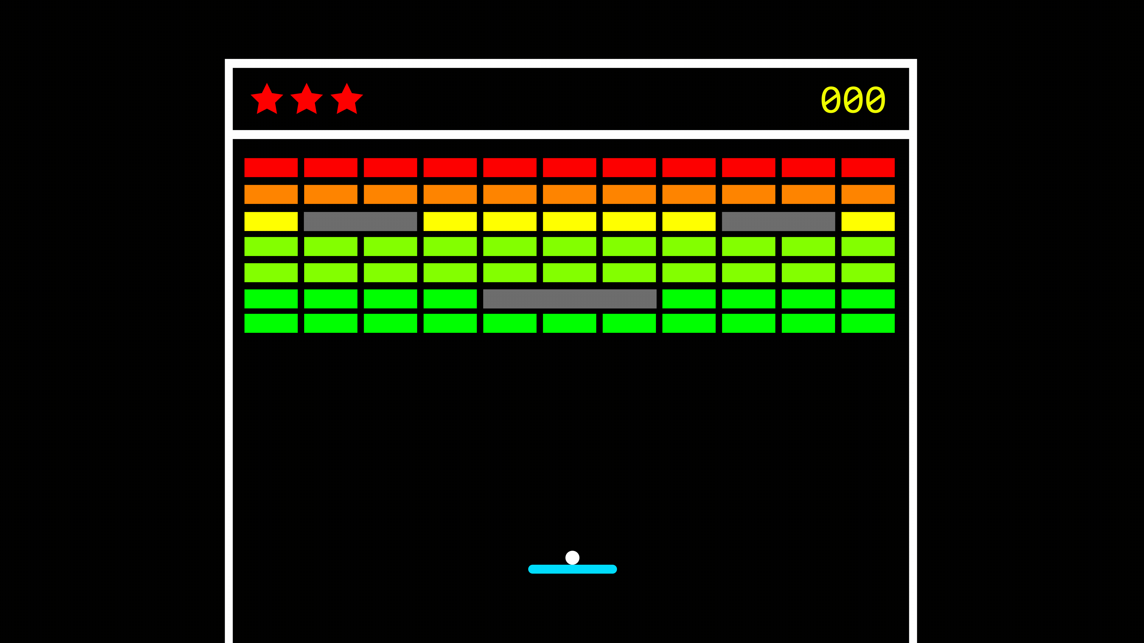 Breaking blocks bouncing ball retro old video game. after effects animation game animation graphic design motion motion graphics old game