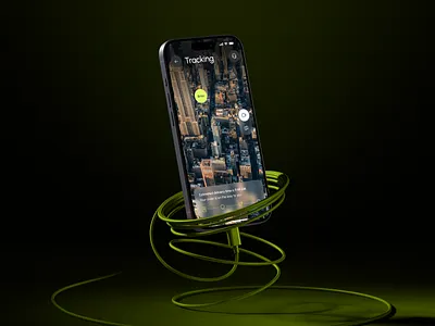 🚚 Product design for the delivery mobile app | Hyperactive app design colors concept creative dark mode delivery app design green hyperactive ios maps mobile mobile app mobile design product design saas ui user experience user interface ux