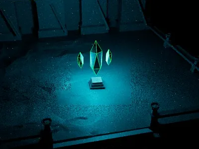 Crystals, Maya 3d maya motion graphics