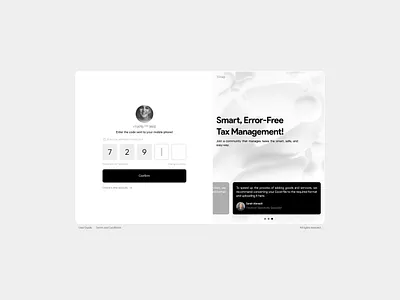 Modern Login Page UI branding graphic design interface landing login login ui ui ux تجربه کاربری