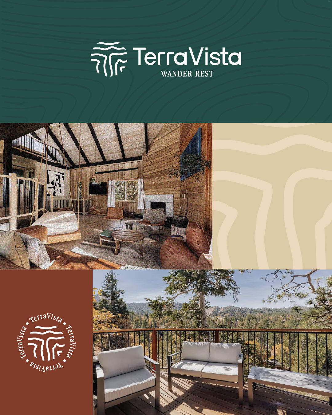 Terra Vista Brand Identity branding dribbbleshot graphic design logo logodesigner vector