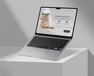 Cavante – Modern Footwear Store Website branding ui ui design website
