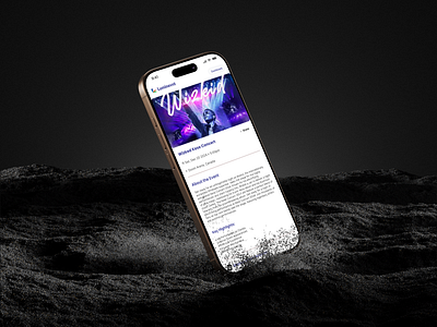 Event Details app design event event details interface mobile app product design ui uiux