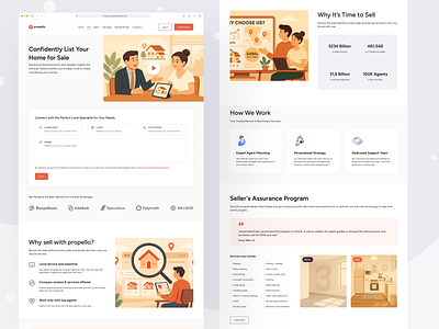Sell Your Property Page Design agent apartment buy dashboard details explore filter home housing inquiry listing location map neighborhood pricing property realestate rent search viewing