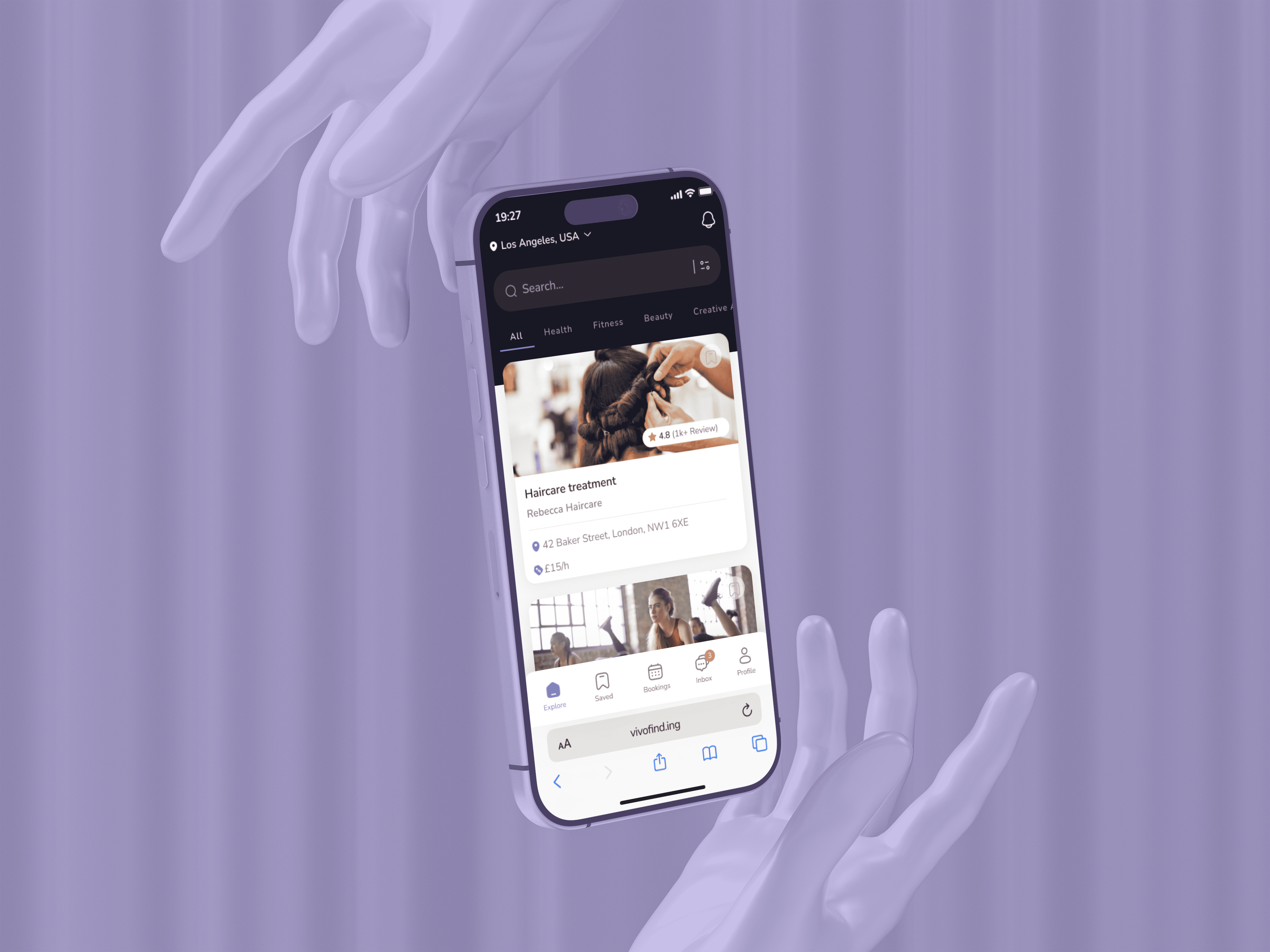 UI/UX Mobile App — Beauty & Freelance Booking Platform 💅 beauty app booking app figma haircare app ios app ui iosapp mobile app design mobile ui service marketplace ui uiuxdesign wellness app