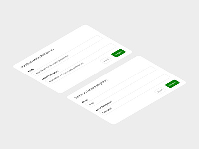 SIMAN – Add Subject Form cleandesign cleanui design productdesign siman uidesign webdesign