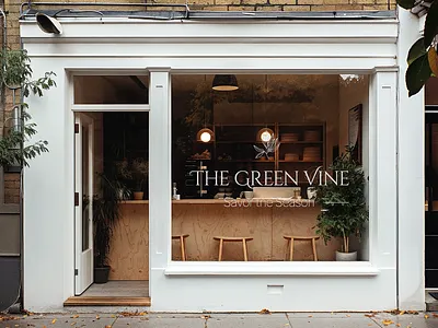 Logotype Design – The Green Vine adobe illustrator adobe photoshop branding graphic design logo logotype