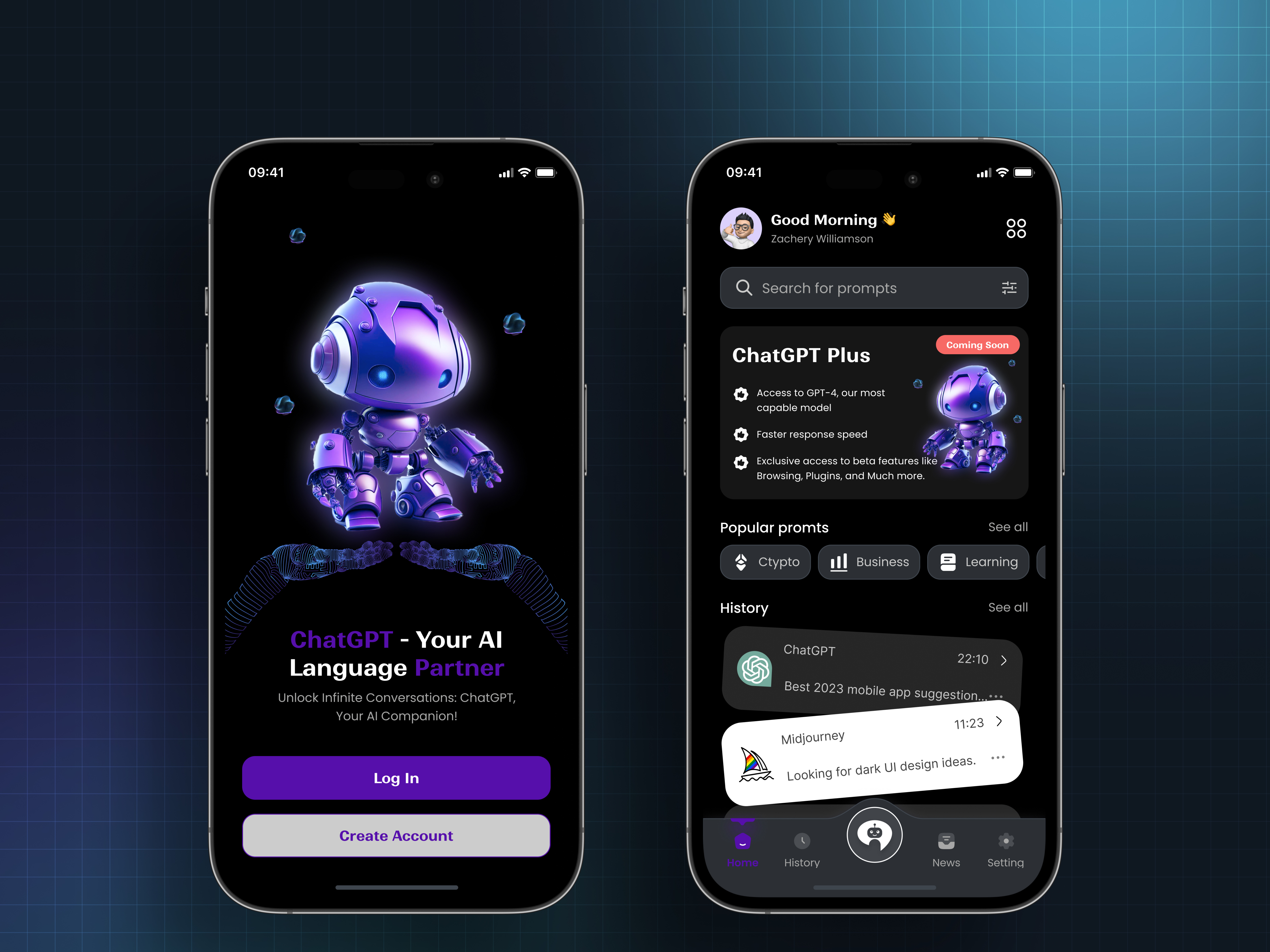 Example of Mobile App Design