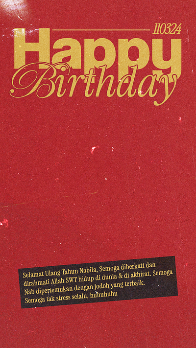 Insta Story Birthday Wishes🎂 graphic design instagram story social media