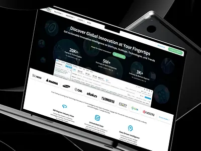 StartUs Insights Website — Company Website Redesign ui
