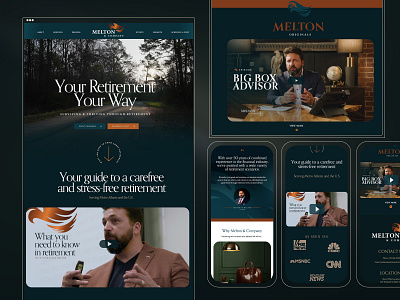 Melton & Company - Financial Advisor Web Design financial advisor web design financial advisor website