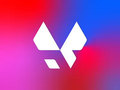 Vasterit Logo Design — Emerging Brand bold branding crypto elegant gradient identity logo startup tech v