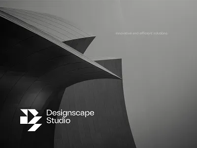 Modern logo mark for an architecture studio - Designscope Studio architecture studio logo branding creative logo creative studio logo custom logo design elegant logos geometric logo graphic design lettermarks logo logo design logofolio logomark logotype mega malik minimalistic logos modern logos vector