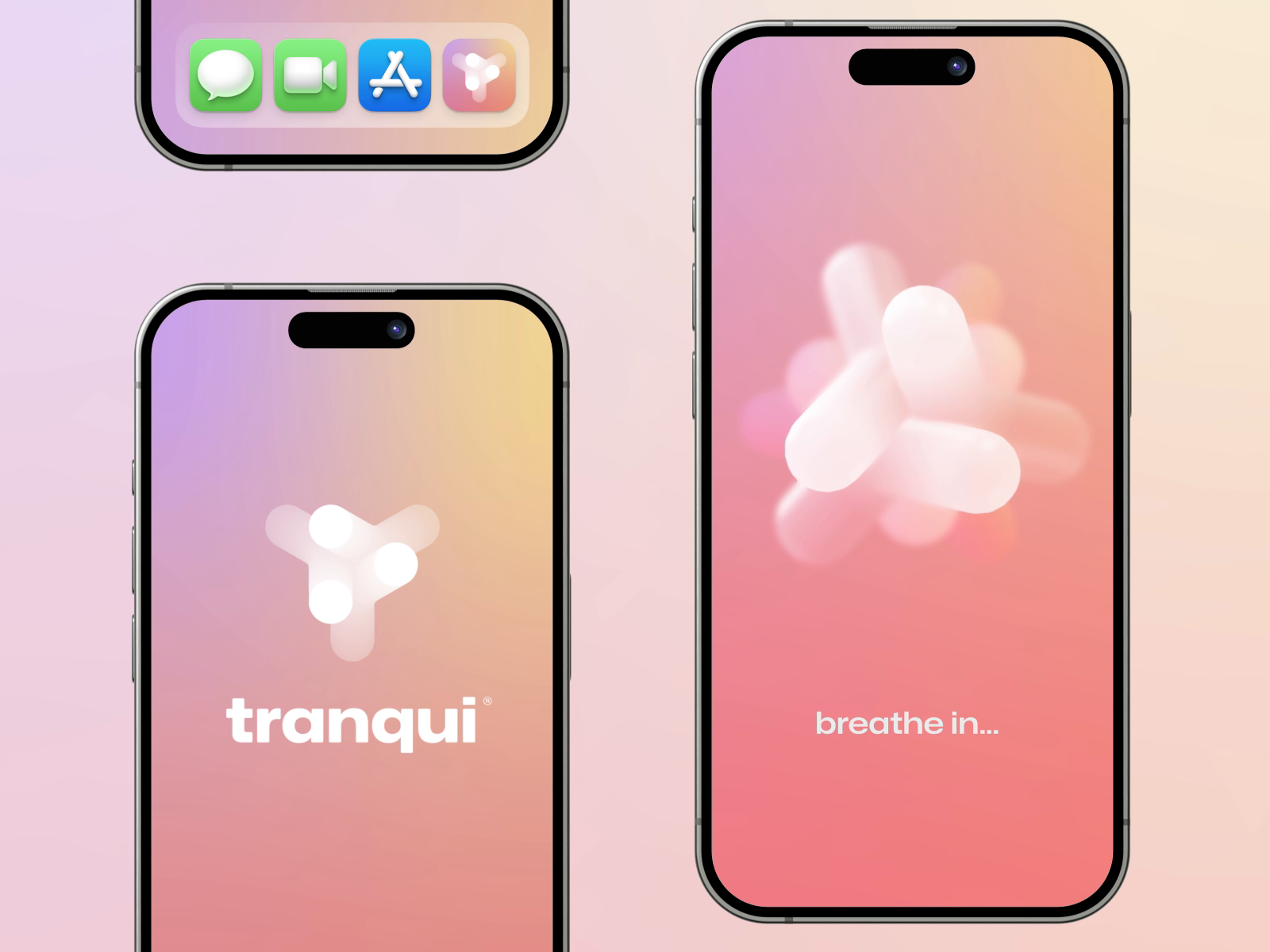 Example of Meditation App Branding Concept