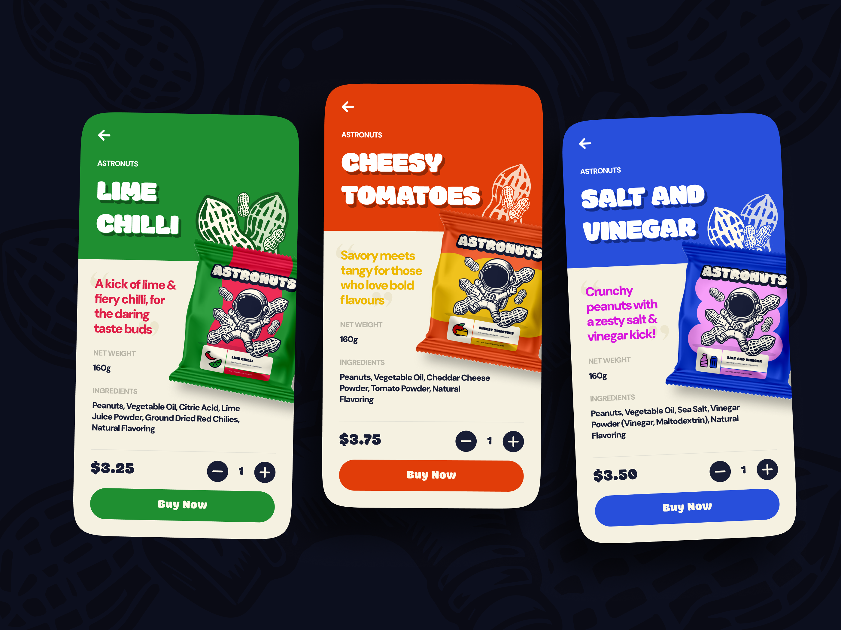 Example of App/Web Design