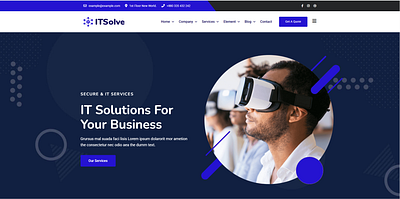 Software Technology & IT Solutions WP Theme business business consulatin corporate