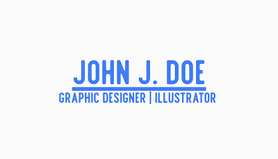 Minimalist Business Card branding canva design freehand graphic design