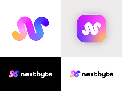 Colorful N Letter Logo Design, Software logo app icon brand identity branding colorful logo icons letter n logo logo logo design modern logo n letter logo n logo software logo tech logo technology logo
