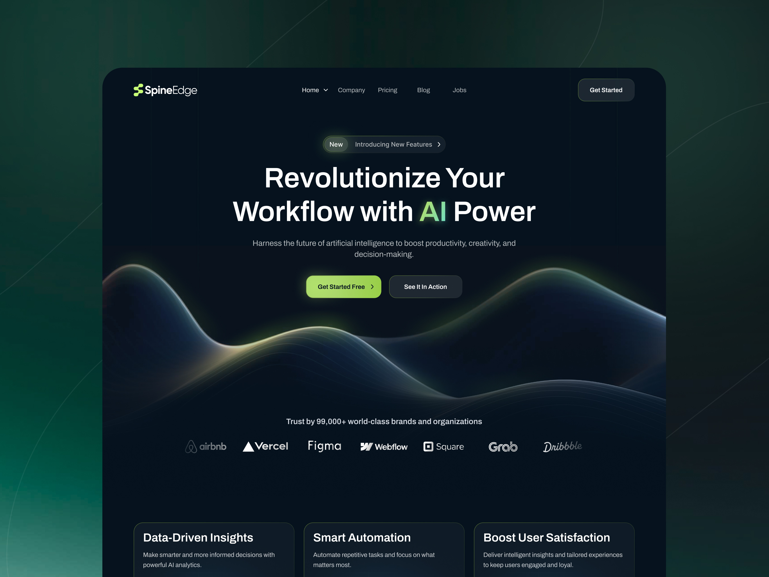 Example of Landing Page Design