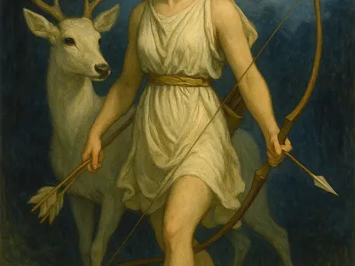 Diana of the Moonlit Forest