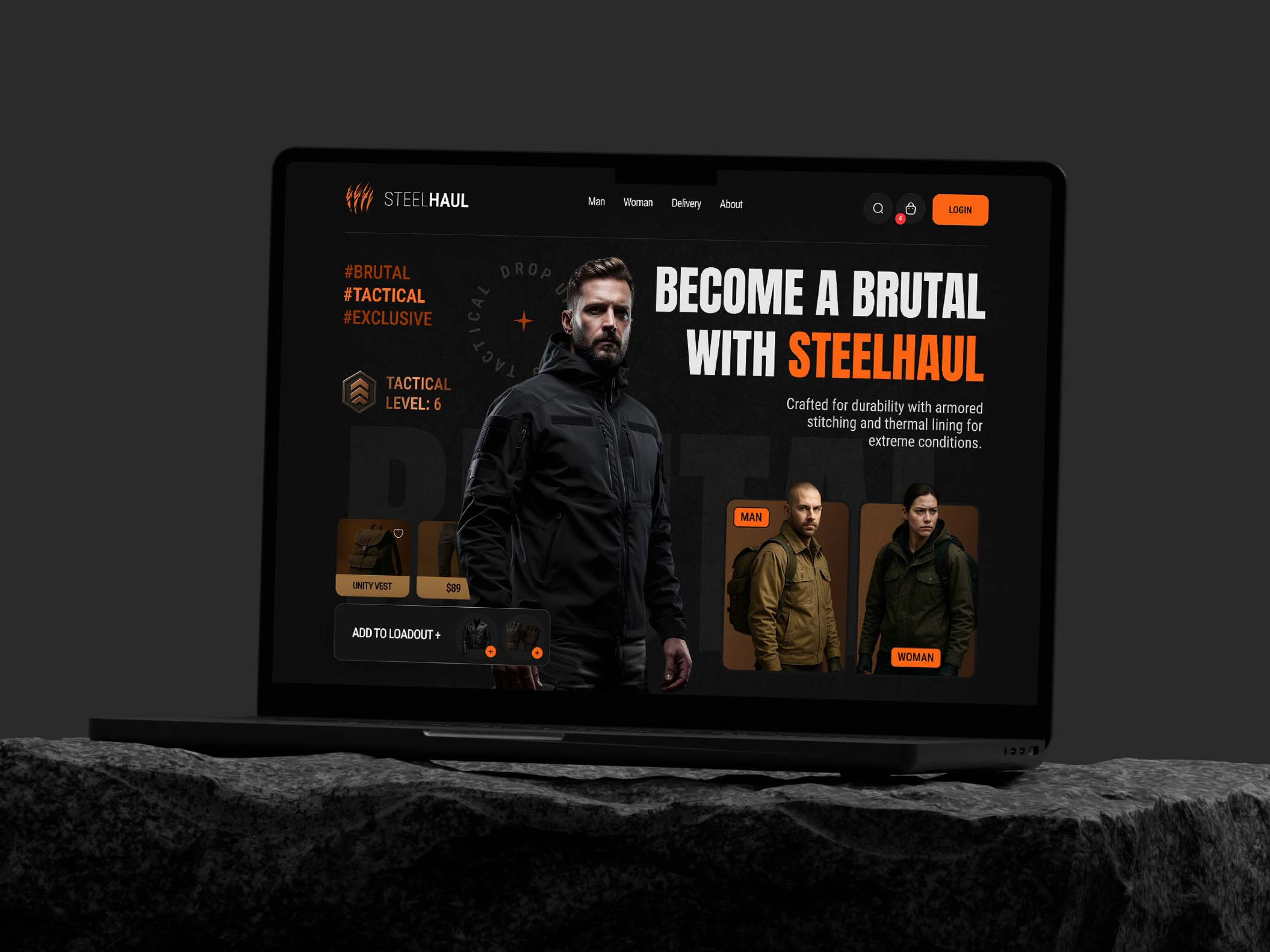 Example of Website UI/UX Design