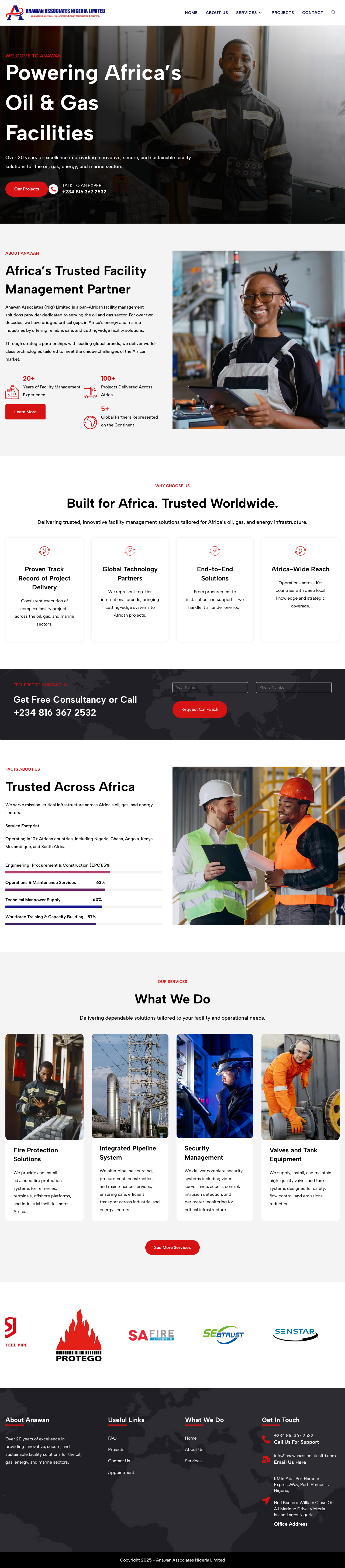 Anawan Associates Nigeria Limited elementor ui wordpress