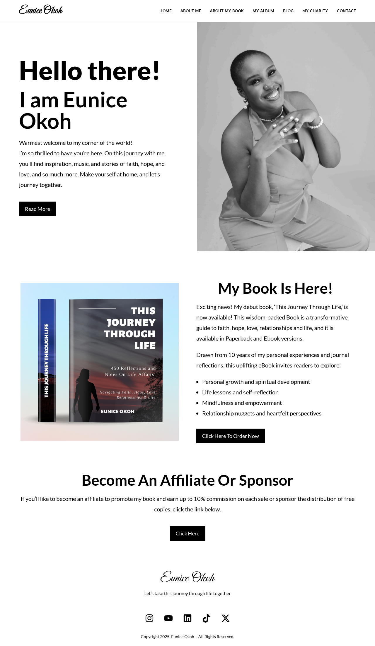 Eunice Okoh branding elementor ui wordpress