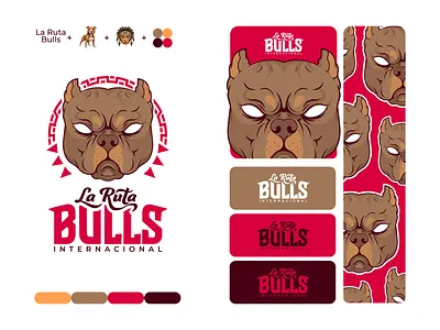 Logo - Bullys dogs branding bull logo bullys logo design dog logo dogs logos graphic design illustration logo logotype mascot logo vector