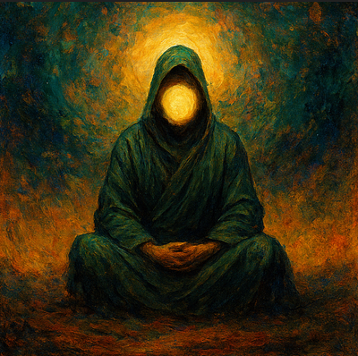 Meditation and transformation bong chill illustration meditation