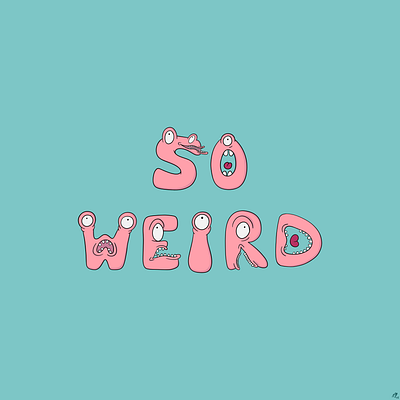 Alphabet Goop. graphic design illustration lettering typography
