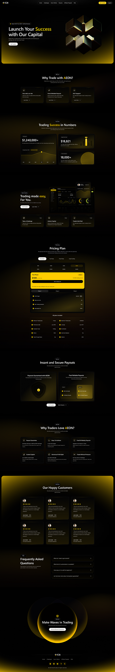 Complete Propfirm | CFD Forex Propfirm cfd dashboard design development firm forex graphic design payout prop prop firm propfirm website