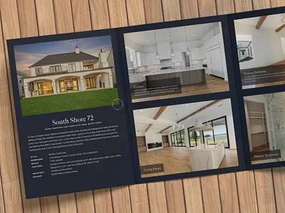 Long Cove print pieces agency book design brochure design graphic design luxury real estate real estate