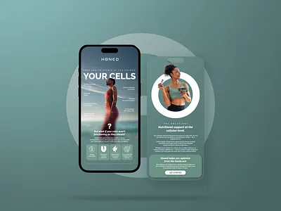 Email Design for Supplement Brand dtc email fitness health klayvio supplement